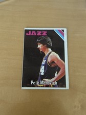 Topps 1975-76 Pete Maravich #75 New Orleans Jazz NBA Basketball Card