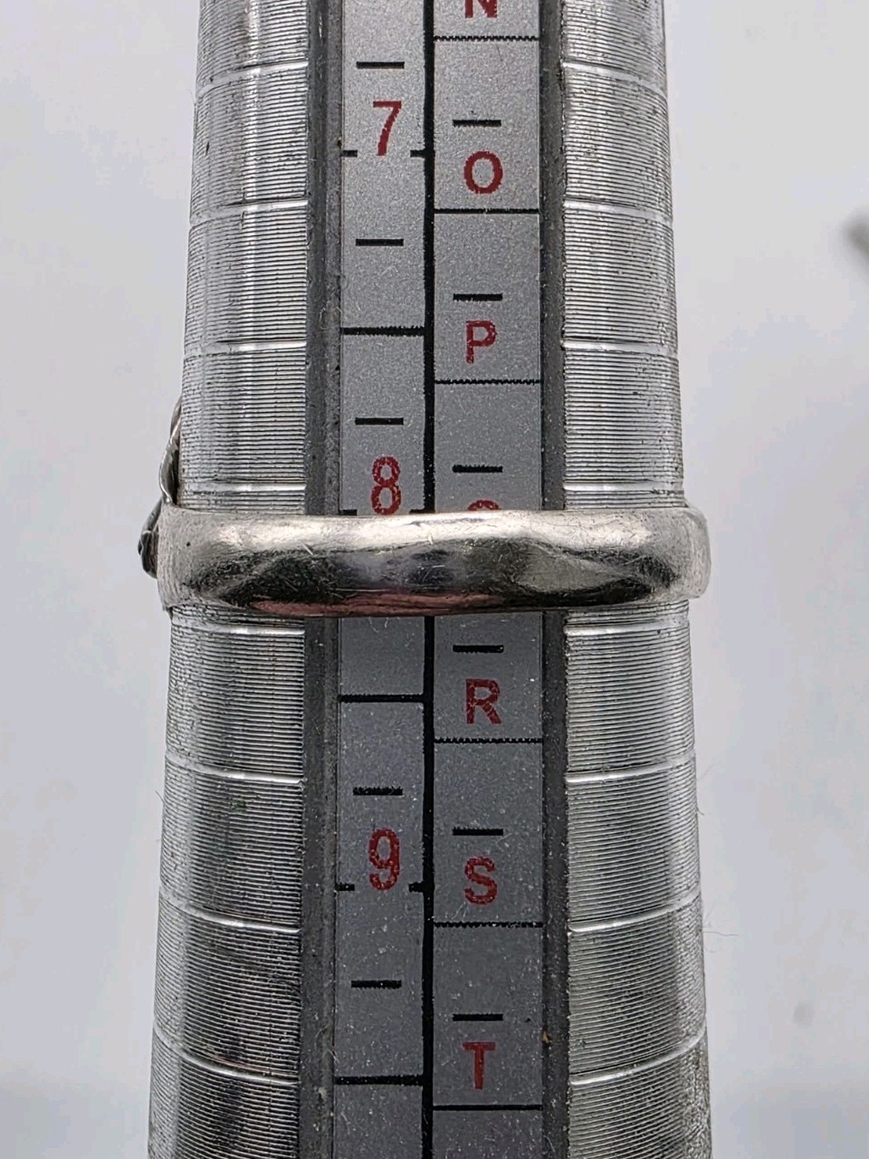 Solid Sterling Silver 925 Turquoise Ring Size 8 G… - image 9