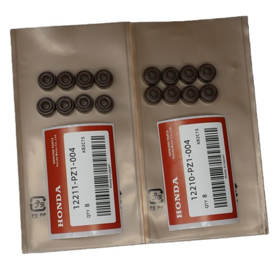 #ad 16 PCS OEM Honda Valve Stem Seal Set Kit B16 B18 D16 K20 K24 H22 ACURA USA $30.85