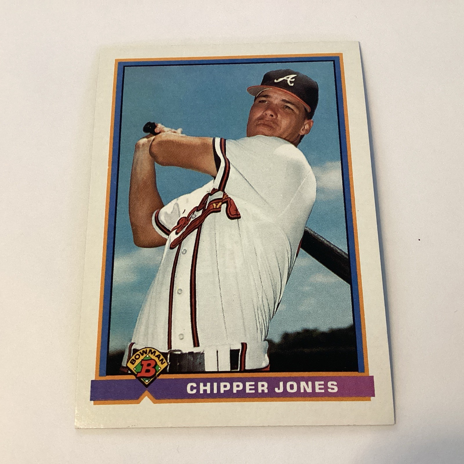 1991 Bowman - Chipper Jones #569 (RC) Atlanta Braves