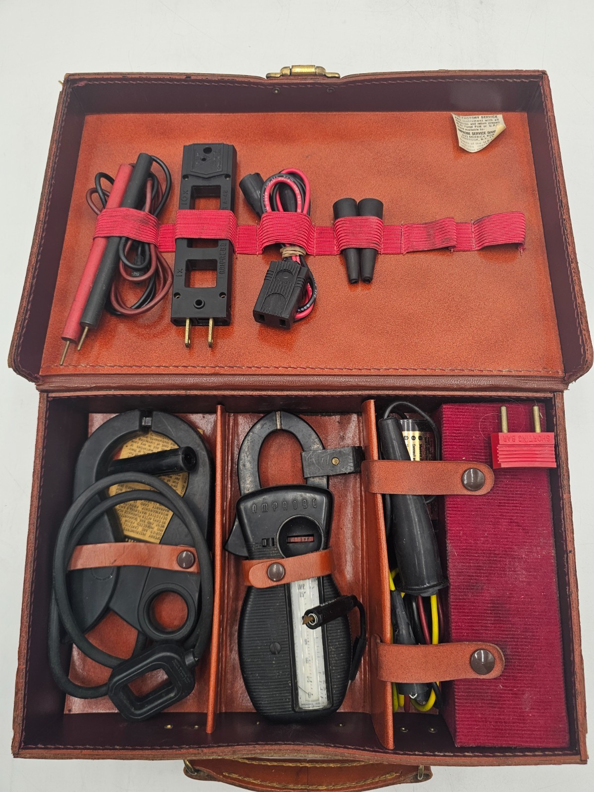 Vintage Amprobe Test-Master Kit with Case, Instructions