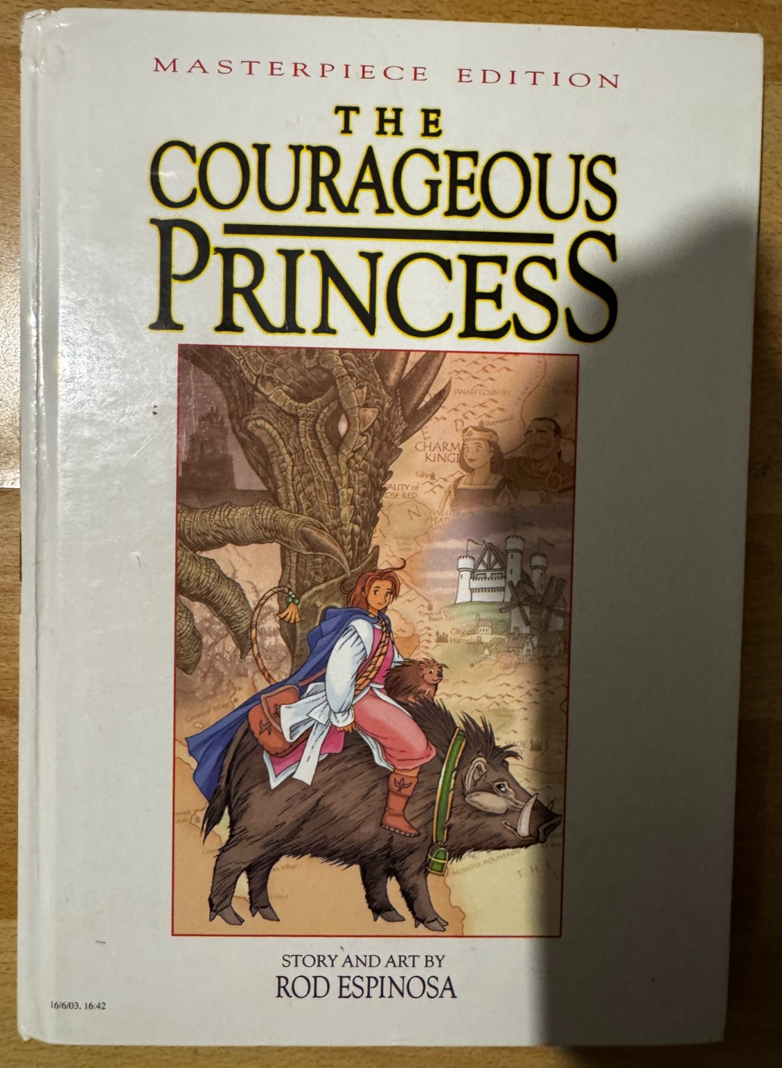 Courageous Princess Masterpiece Edition Hardback Hardcover Graphic Novel