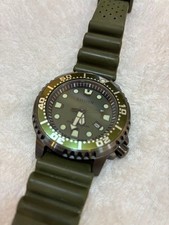 Citizen Green Taucheruhr Green Diver Timepiece 200m Original Authentic