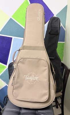 Taylor GS Mini Acoustic Guitar Gig Bag, Beige Nylon, Single Capacity