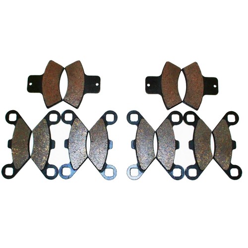 Sintered Brake Pad Set – Fits Polaris Sportsman 400 Front & Rear (2001-2002) 3-Piece Kit