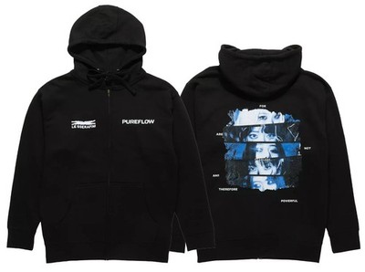 LE SSERAFIM PUREFLOW Eye Panels Hoodie Zip Size S-5XL