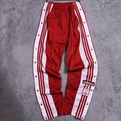 Adidas Originals Adibreak Track Pants Womens L Firebird Warmup Tearaway SST
