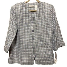 NWT Alfred Dunner Pastel Colored Blazer