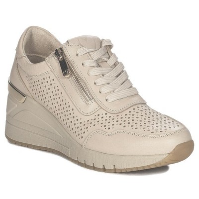 Shoes Marco Tozzi sneakers cream 22350142403