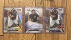 Konnor Griffin Bowman’s Best 3 Card Lot Ft Base Auto Plus Refractors