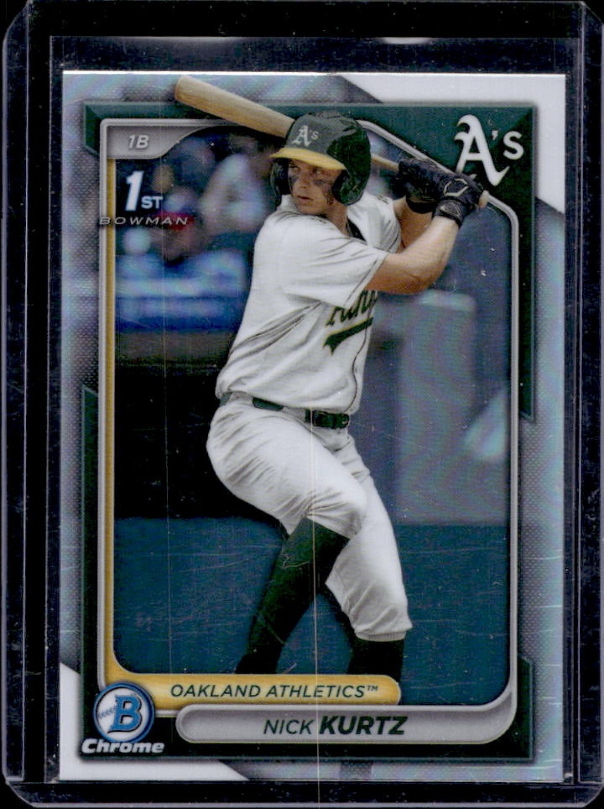 2024 Bowman Draft Nick Kurtz Chrome Refractor 1st #BDC-56 Athletics