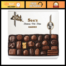 Delicious Assorted Chocolates Gift Box - 1 lb Gourmet Treats in White Wrap