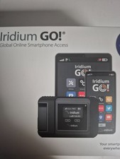 Iridium Go Satellite Phone, model 9560N, Black, Opened box but never used