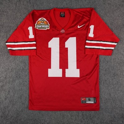 VTG Ohio State Buckeyes Jersey Mens Small Football 2007 BCS Anthony Gonzalez #11