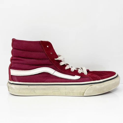 Scarpe sneakers casual Vans unisex Sk8 Hi 721278 rosse taglia M 5 5 W 7