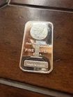 Walking Liberty Highland Mint 1 Troy oz .999 fine silver Waffle Back bar