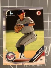 2019 Bowman Draft Picks #BD-65 KEONI CAVACO Minnesota Twins 1ST Rookie Card RC. rookie card picture