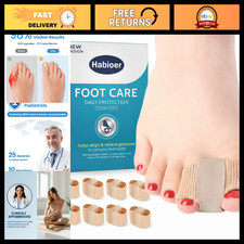 Bunion Corrector  Toe Separators for Big Toes - 8PCS Breathable Spacers