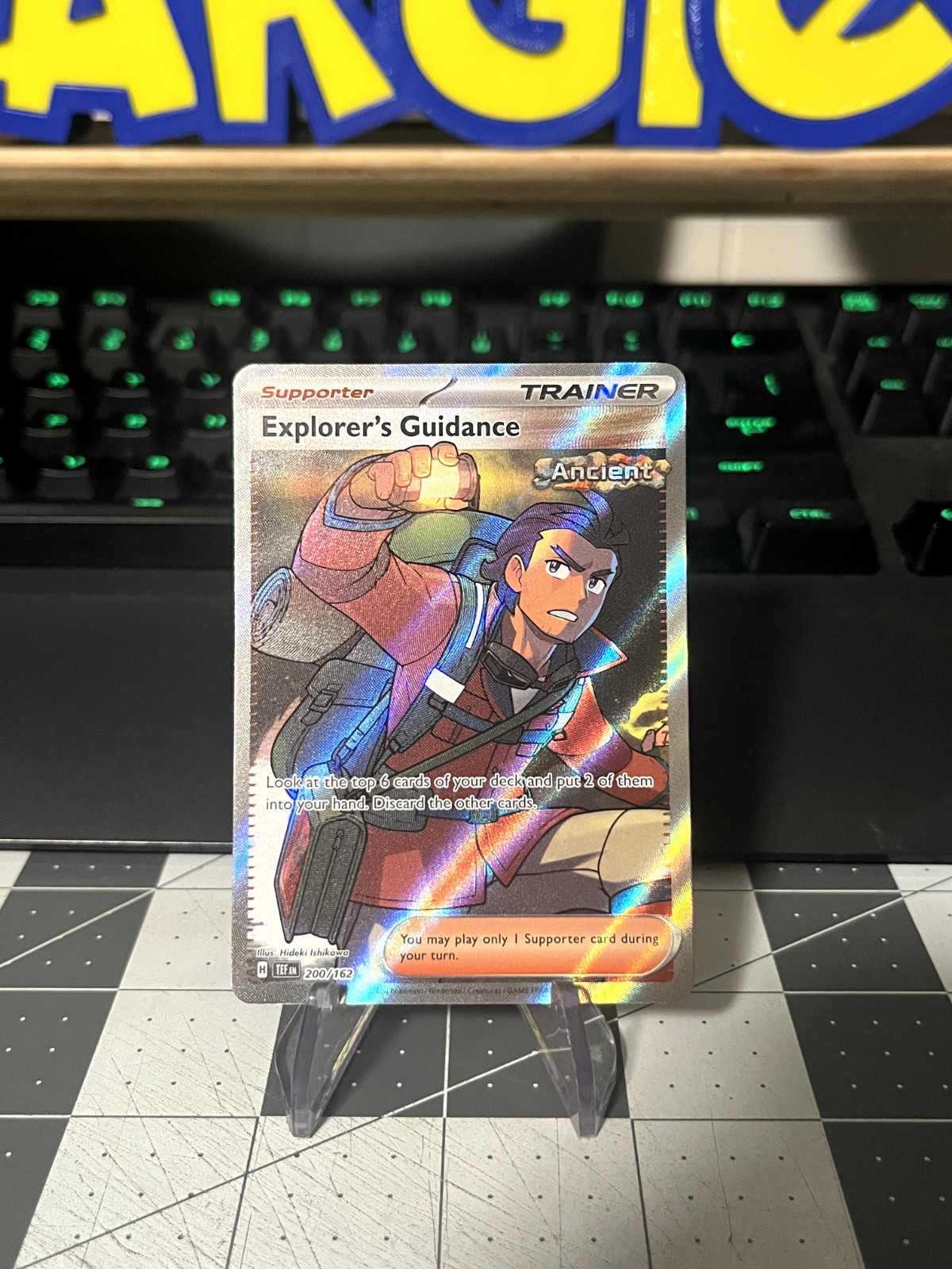 Explorers's Guidance 200/162 Ultra Rare - Temporal Forces Pokemon Card - NM