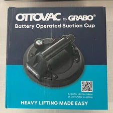 Grabo OTTOVAC Electric Vacuum Suction Cup Clamp Lifts Drywall Glass Tile Metal