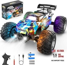 Remote Control Car, 2WD Off-Road Rc Truck, 20 KM/H All-Terrain RC Cars with