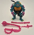 Vintage TMNT 1990 Slash COMPLETE Action Figure Teenage Mutant Ninja Turtles Toy