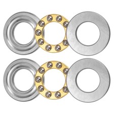 F10-20M Axial Kugel Lager 10mm x 20mm x 5.5mm mit Unterlegscheiben ABEC3 2Stk