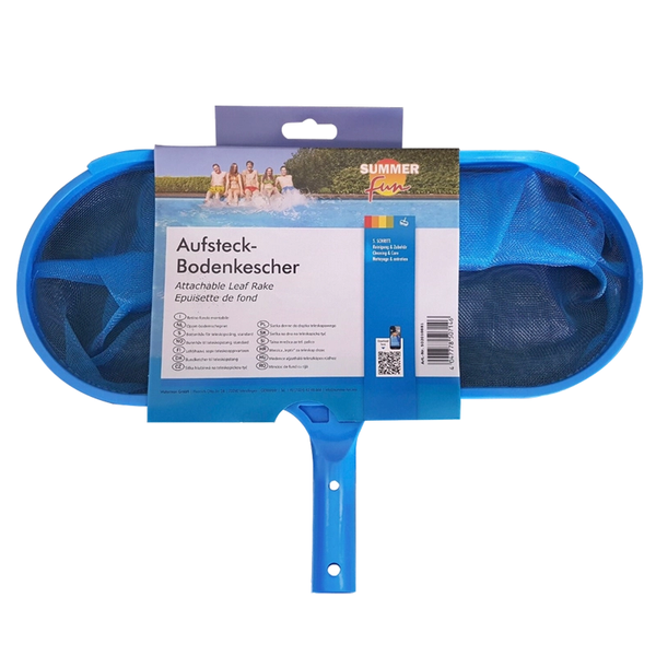Summer Fun Aufsteck Pool Kescher Poolkescher Bodenkescher Teichkescher *Neu*-image