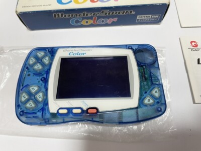 Bandai WonderSwan Color Crystal Blue Console Box [BOX] | eBay
