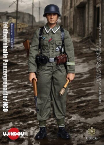 Ujindou Feldherrnhalle Panzergrenadier Unteroffizier Ungarn 44-45 Actionfigur UD-9036 - Bild 2 von 5