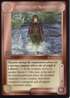 Healing of Nimrodel Limited Edition Middle Earth ME CCG Dark Minions