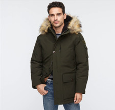 J Crew Nordic parka with eco-friendly PrimaLoft  AD603 Olive Small