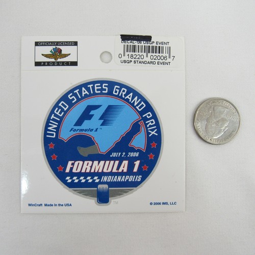 2006 Event Collector Decal Formula-1 United States Grand Prix - Picture 3 of 6