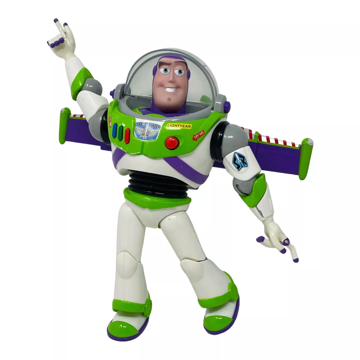 Disney Toy Story 4 Buzz Lightyear Talking Action Figure Disney Store 12”  New