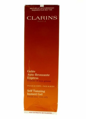 Clarins SELF TAN Tanning Instant Gel 4.2 oz / 125 ml *NEW IN BOX