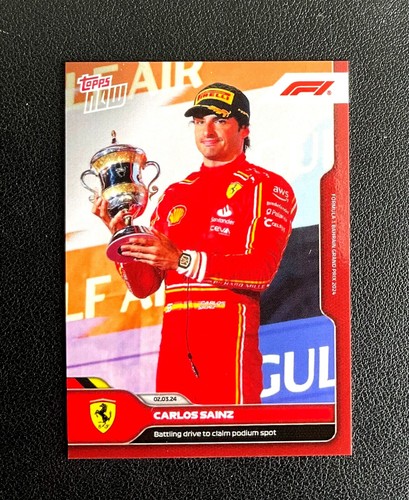 *PICK YOUR CARD* 2024 Topps Now Formula 1 F1 Base Set (UPDATED Jan 22, 2025) - 第 13/172 張圖片