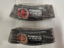 2 PACK FIT BMX INNER TUBE 20X2.10-2.50  S M CULT PRIMO Bicycle Park Dirt Jump 20