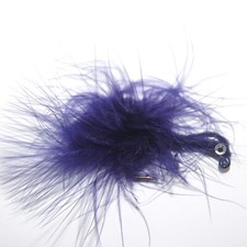 Large Banana Marabou Jigs, Painted Body, Eagle Claw 410 Bronze Hooks, 4 Per Pack