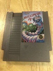 Millipede 1985 Original NES Game W Instruction Sleeve Former Rental Game Tested