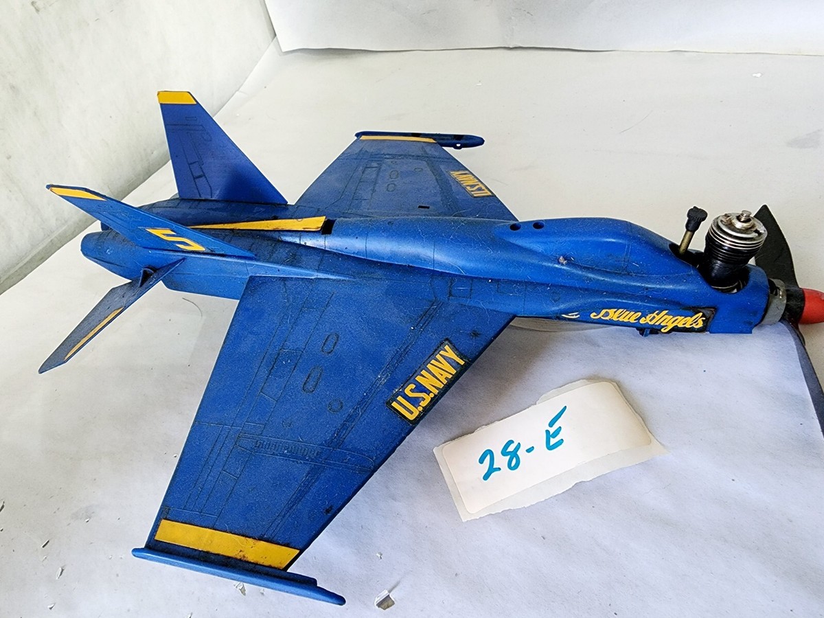 Vintage Blue Angels Line Control Tether FA-18C Hornet Airplane