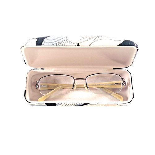 Vera Bradley VB-3030 Women's Camellia Half-Rim Rectangle Frames w Case 51-18-135 - Picture 11 of 13