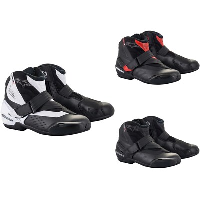 Alpinestars SMX-1 R v2 Vented Motorrad Stiefel Schuhe Sport Racing Top belüftet