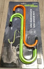 Mueller Kueps 4pc Uni Hook Set Brake Caliper Hangers 2)Bendable & 2)Fixed 905023