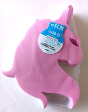 Creatology Foam Unicorn Shapes Pink  White 15 Pc NEW Crafts Party Supplies