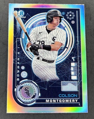 2024 Bowman Chrome Colson Montgomery Bowman AI Refractor #BAI-9 CHI White Sox RC