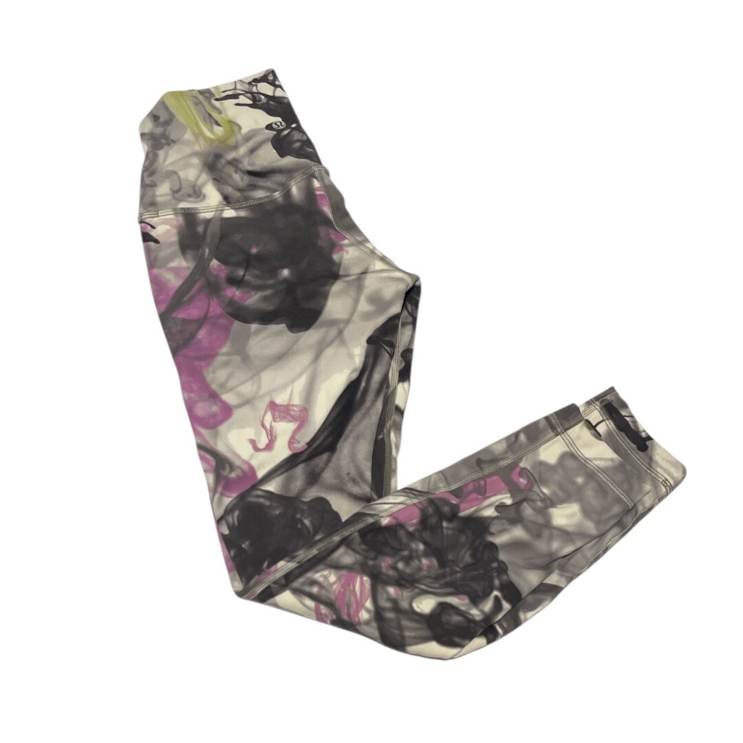 LULULEMON Align Leggings HR Pant 24” Size 4 Unicorn Throwback White Multi