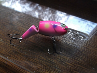 Custom Painted Rapala Jointed Shad Rap,JSR-4, Buzzsaw