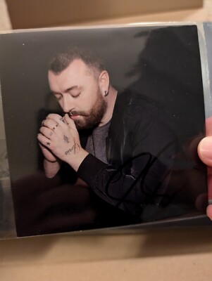 Sam Smith Lonely Hour 10th anniversary edition Box Signed Card