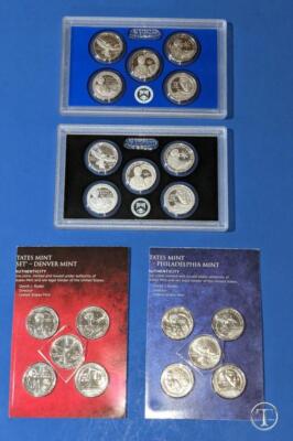 2022 PDSS BU PD plus Clad and Silver Proof Quarters- P D from Mint Set