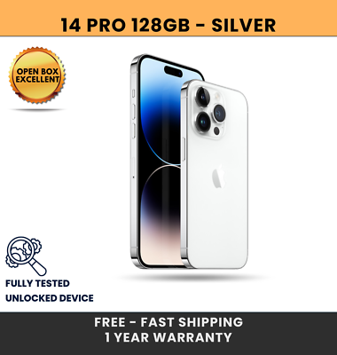 Apple iPhone 14 Pro 128GB Fully Unlocked 5G - Excellent | eBay